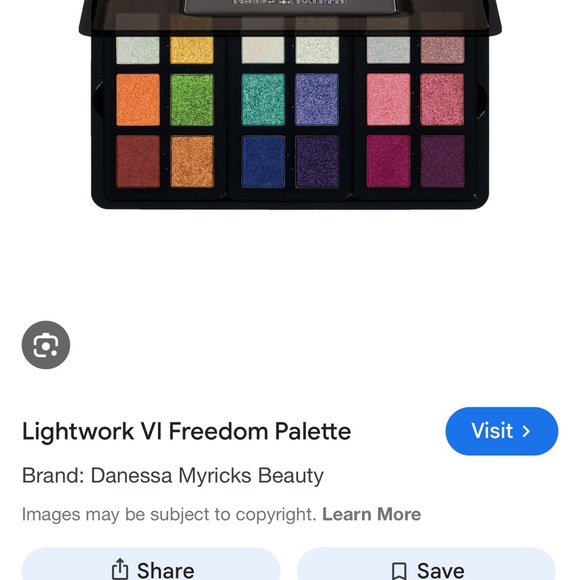 Danessa Myricks Beauty Lightwork Volume VI Freedom Palette - Picture 3 of 4